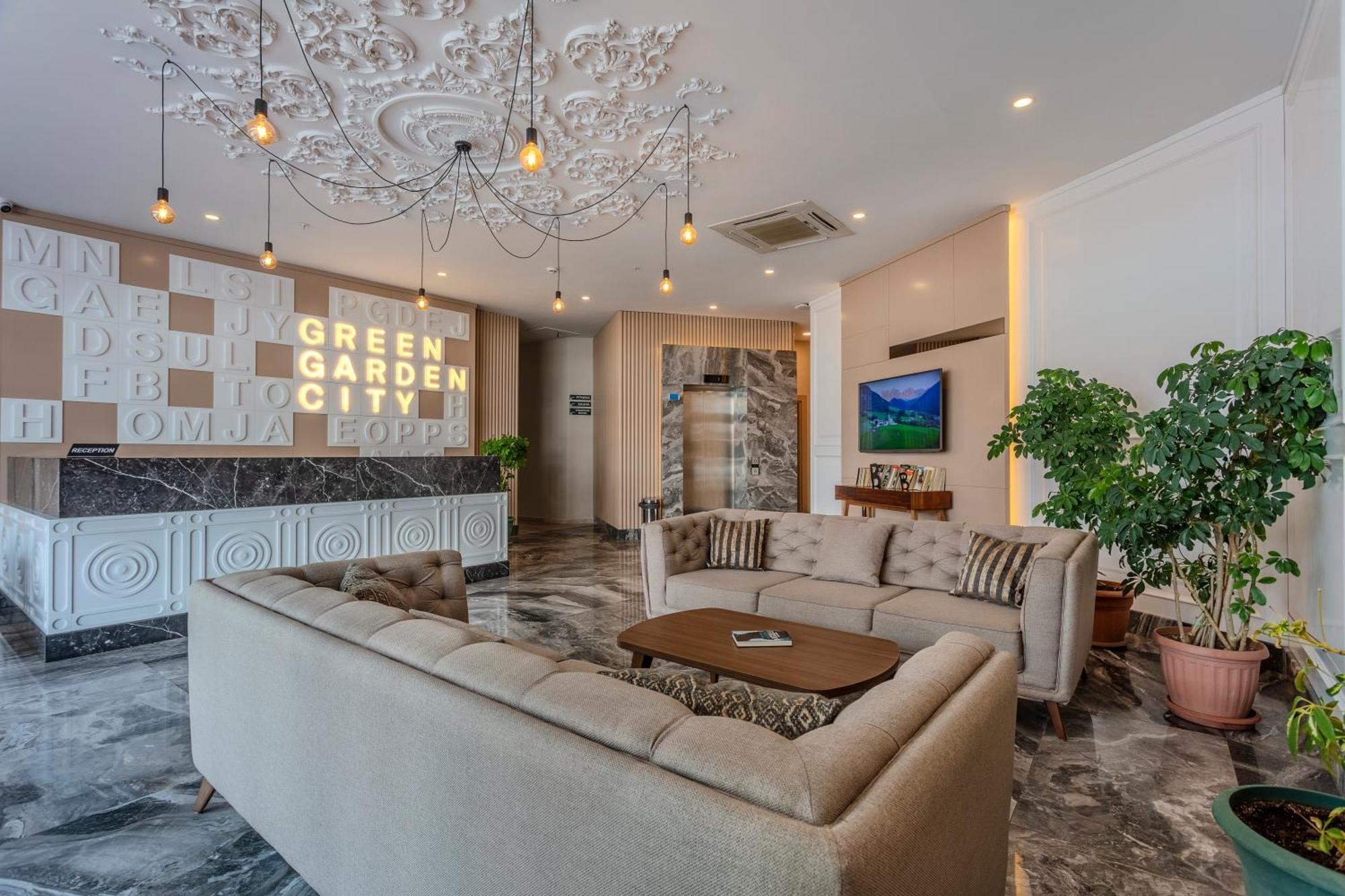 Green Garden City Luxury Apartments Alanya Buitenkant foto